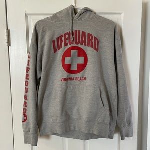 Virginia Beach Lifeguard hooded sweatshirt